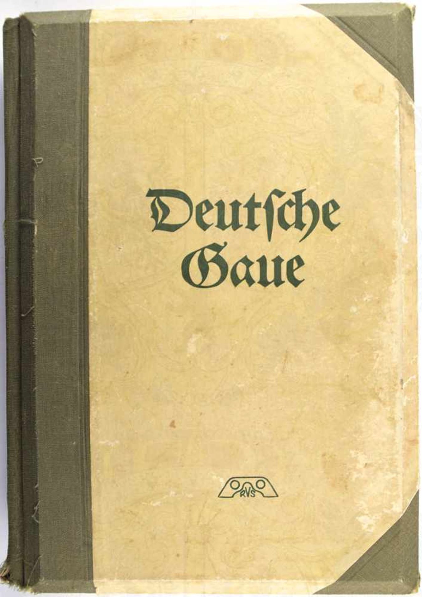 DEUTSCHE GAUE, 1938, komplett mit 200 Bildern, davon 72 Bilder im Album montiert, m. Betrachter u.
