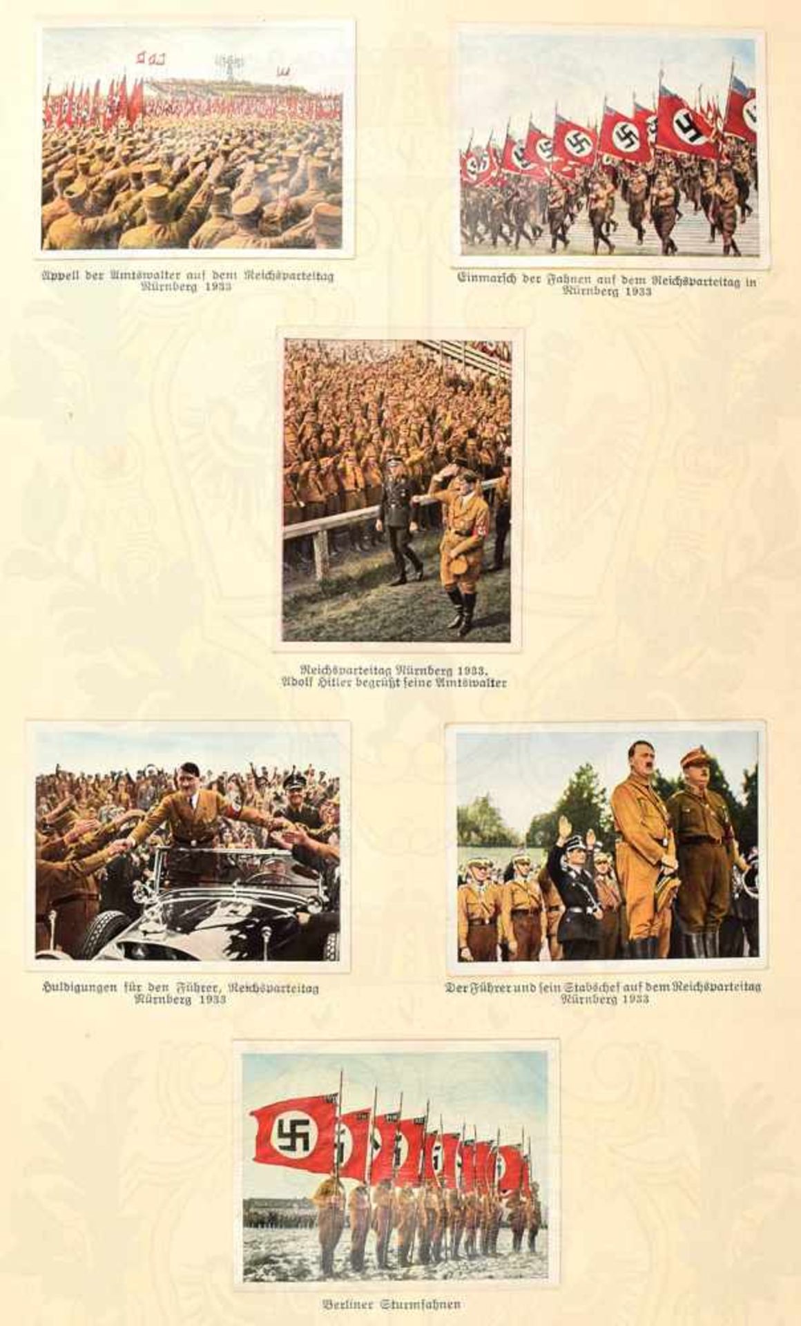 2 ALBEN, Die deutsche Wehrmacht (1936); Der Staat der Arbeit und des Friedens (1934), Reemtsma u.a., - Bild 2 aus 2