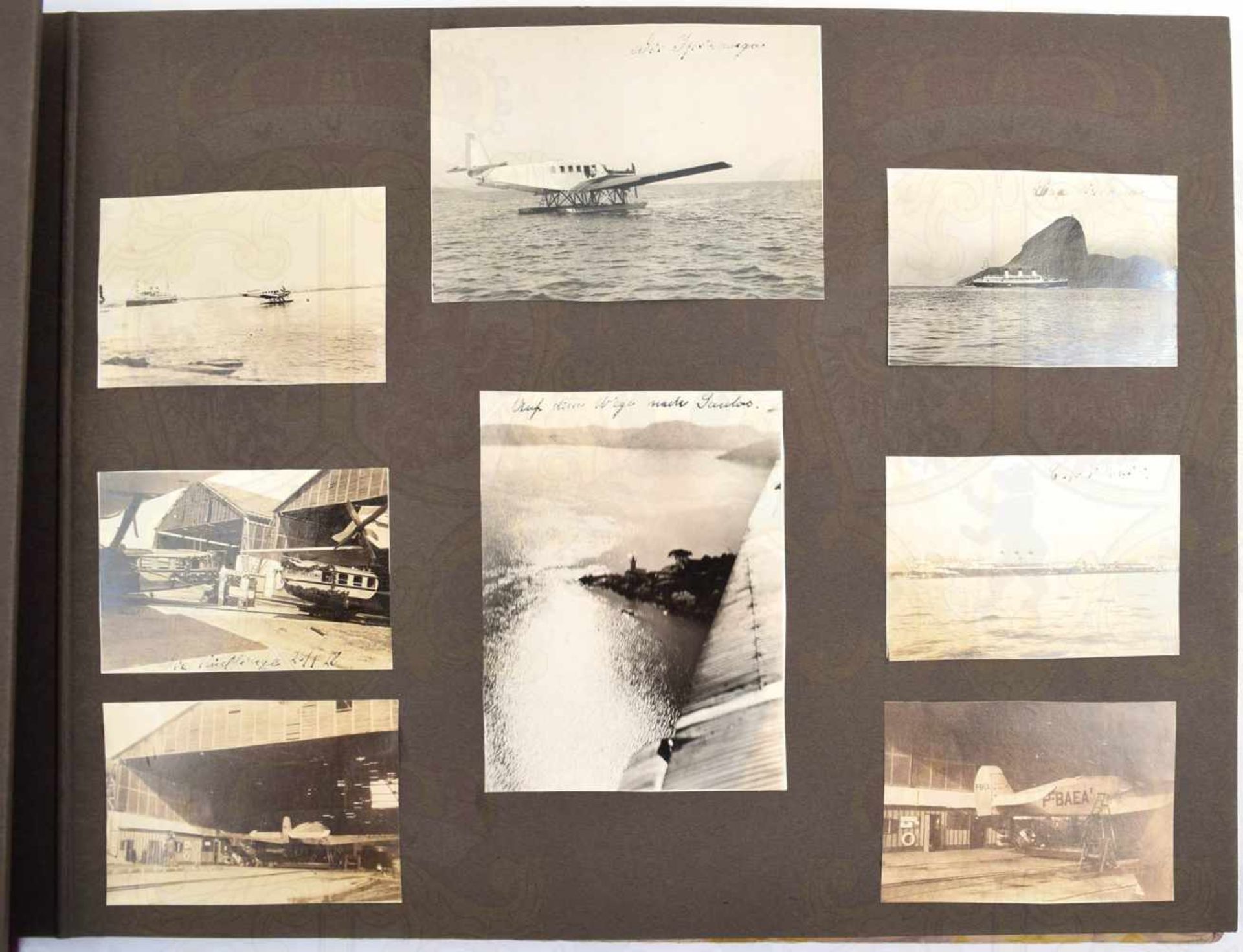 6 FOTOALBEN KÜSTENFLUGDIENST BRASILIEN 1930-1931 von Max Christian Sauer (1897- 1931), technischer - Bild 10 aus 14