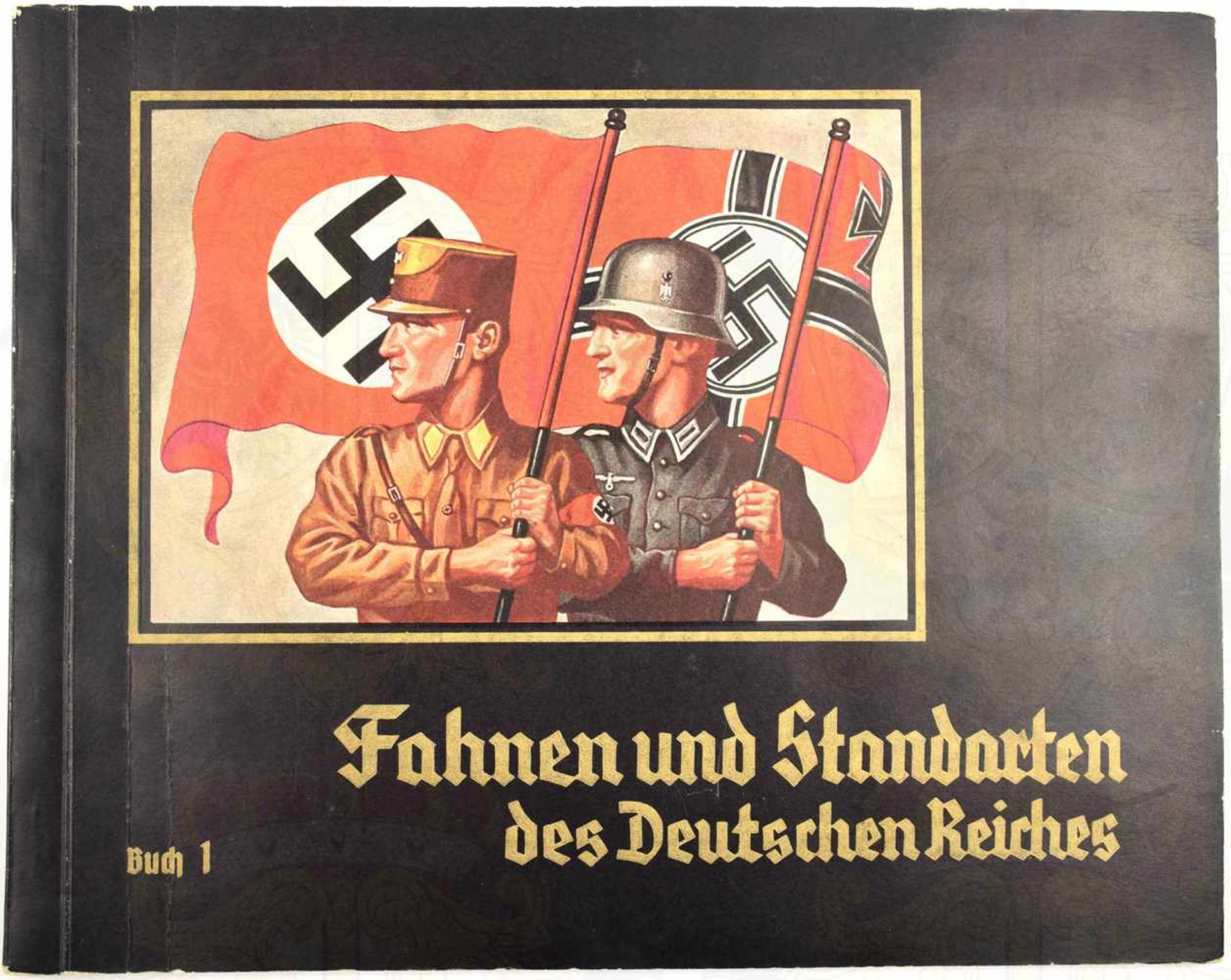 FAHNEN UND STANDARTEN DES DEUTSCHEN REICHES, Buch 1, Zigarettenfabrik Standard, Berlin 1938, 150