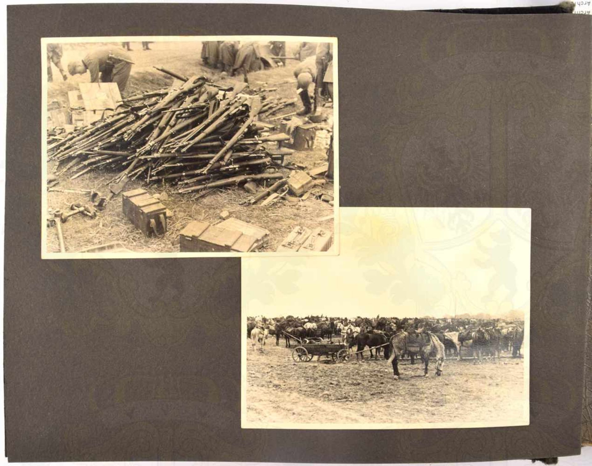 FOTOALBUM POLENFELDZUG 1939, 48 Fotos, Vormarsch, gesprengte Eisenbahnbrücke von Dirschau/Tczew, - Bild 3 aus 5
