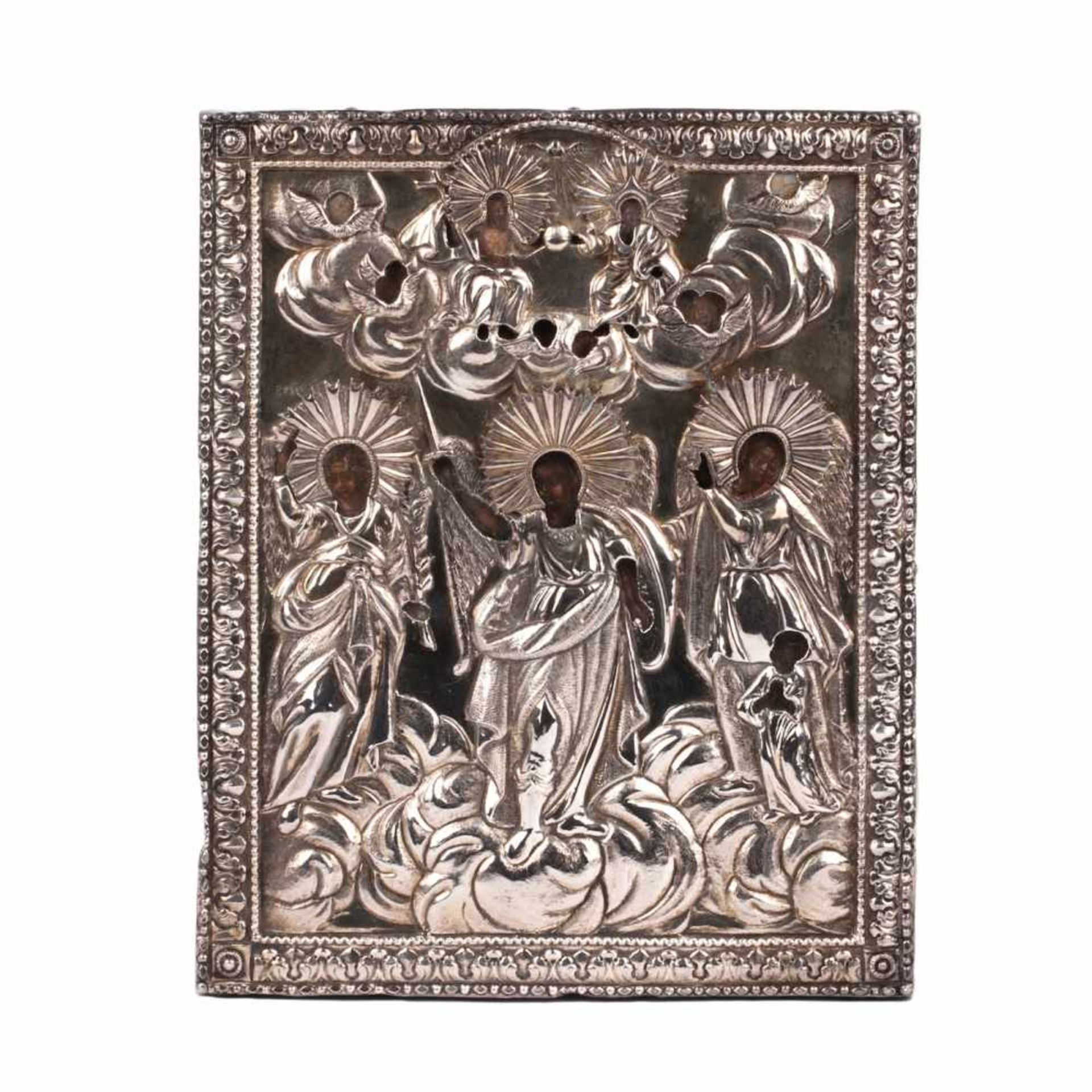 Russian icon of Saint Michael the ArchangelA Rare Russian icon "Saint Michael the Guardian Angel - Image 2 of 7