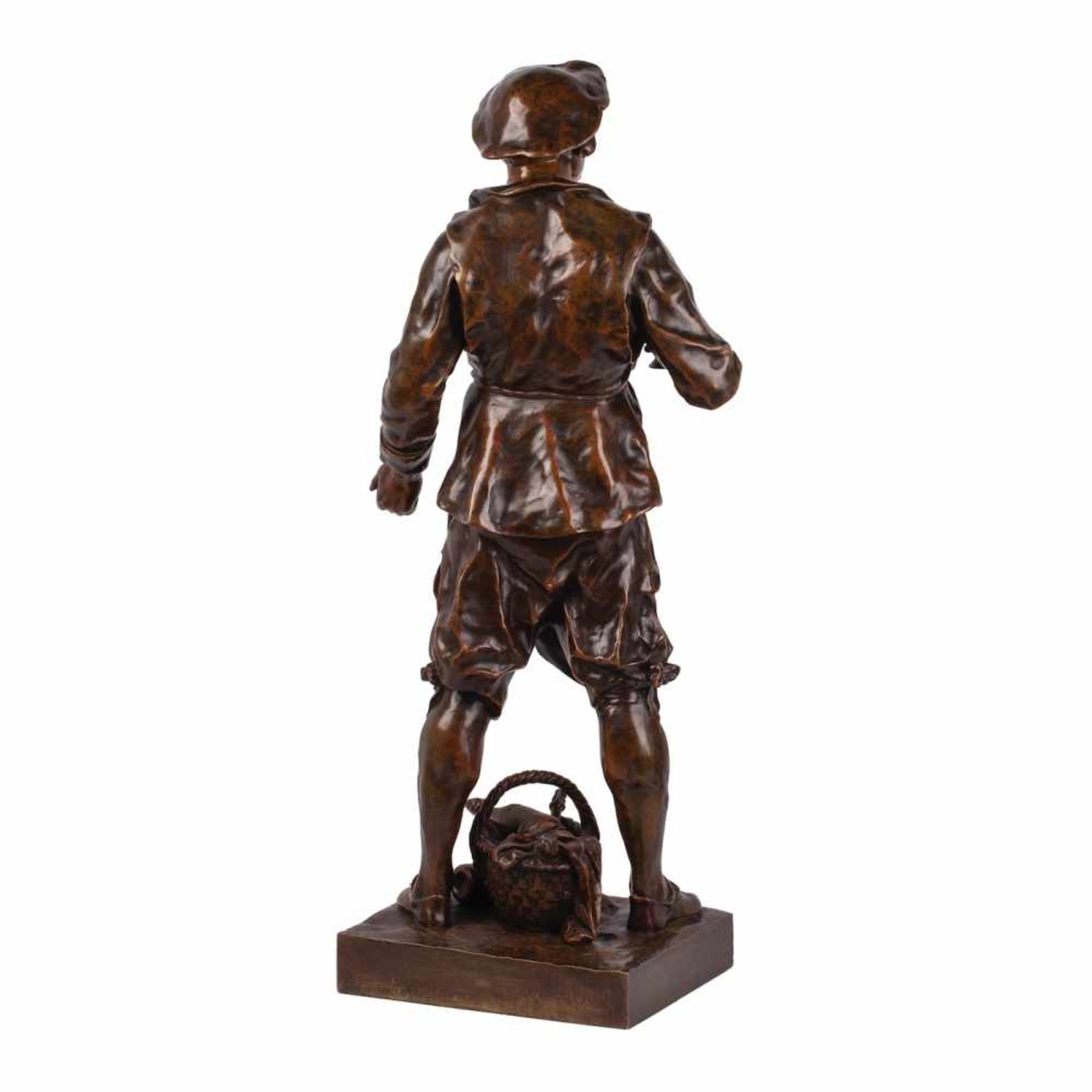 Exceptional Rare Bronze Figure “LE SOMMELIER”Exceptional Rare Bronze Figure “Le Somellier” by - Bild 6 aus 8