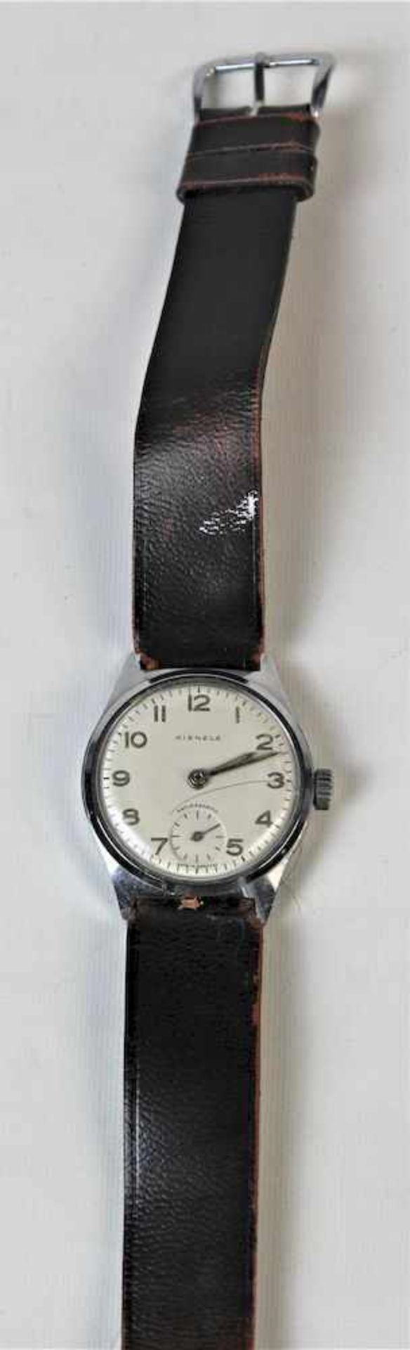 Kienzle Antimagnetic Armbanduhr, 1950er JahreStahl, Sekunde bei 6 Maße: ca. D. 34 mm ( mit Krone )