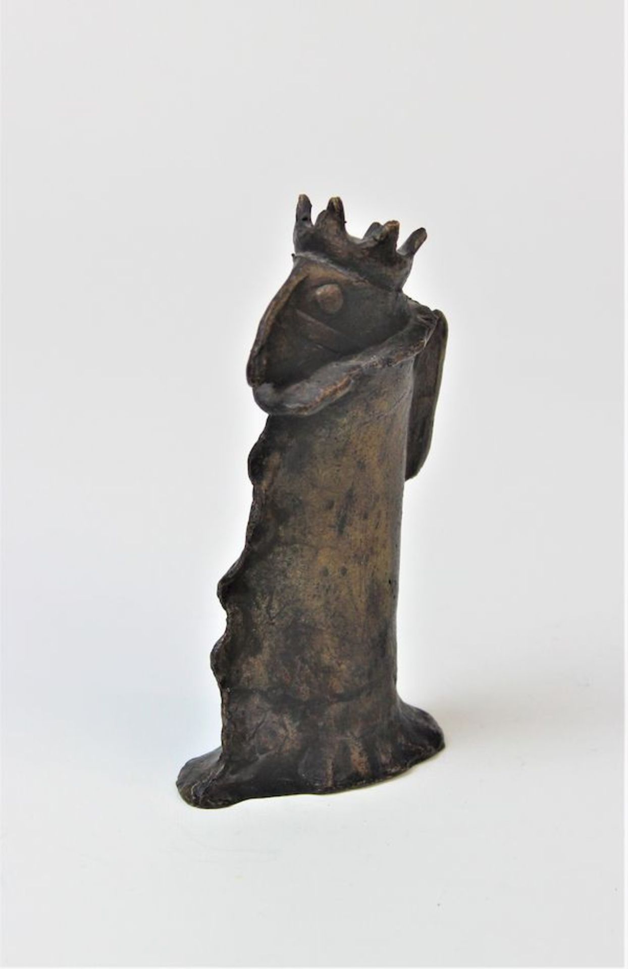 Bronzefigur eines Königs, 1972Exemplar 18/20, signiert Bronze, patiniert Maße: ca. H. 13,8 cm