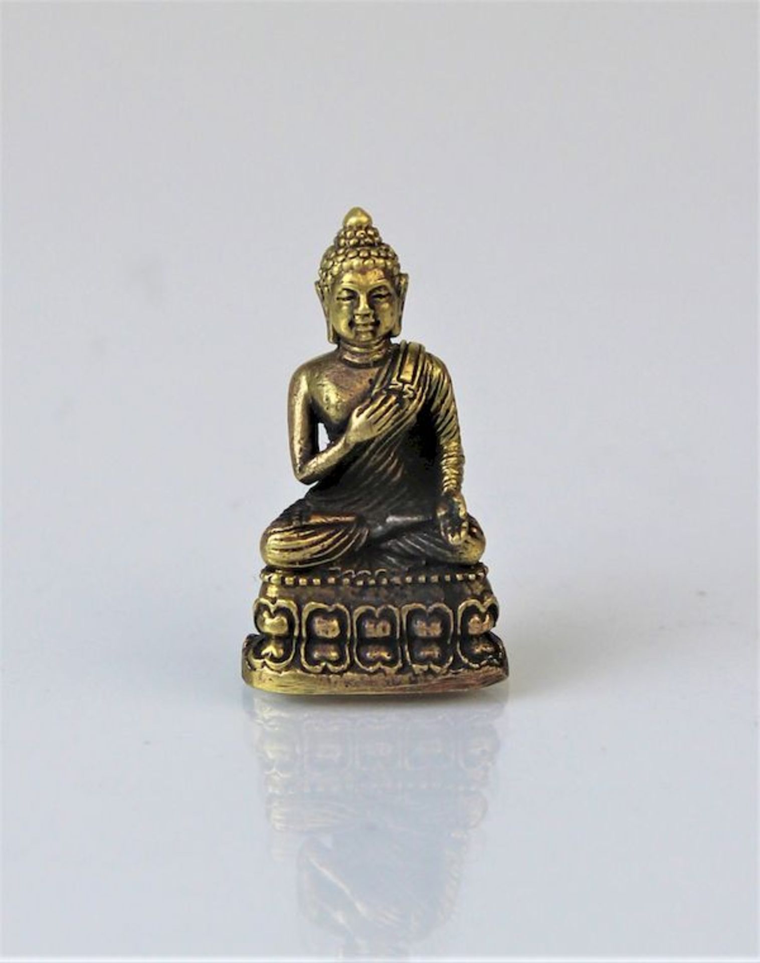 Buddhafiguren um 1900Bronze Maße: ca. H. 30 mm