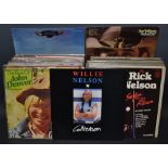 Vinyl Records - LPs Country & Western etc inc Willie Nelson , Elvis Presley, Buddy Holly,