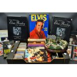 Music Memorabilia - Elvis Presley, a limited edition Hawthorn Village Musical model of Graceland,