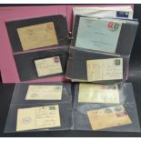 Stamps - Germany postal history and stamps in an album