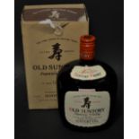 Whisky - Old Suntory, Japanese Whisky, A Blend Of Rare Selected Whiskies, 4/5 Quart,