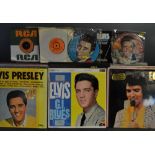 Vinyl Records - LPs and singles, Elvis Presley inc boxed sets 25th Anniversary 8 disc Lp set,
