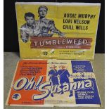 Film Posters - Oh! Susanna, starring Rod Cameron, Adrian Booth, Forrest Tucker, Chill Wills,