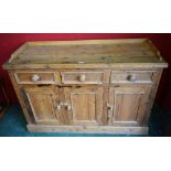 A 20th century kitchen sideboard,