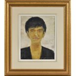 Jean-Paul Lemieux RCA (Canadian Artist, 1904 - 1990) Head of Boy signed, oil on canvas, 34.