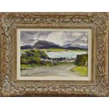 Frank Forty (Irish Artist, 1902 - 1996) Donegal, Ireland signed, inscribed to verso, oil on card,