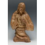 A 19th century terracotta model, of Jesus Christ, 33.