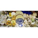Vintage tea party wares - various Victorian and later cream jugs including Royal Crown Derby Olde