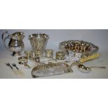 A 19th century silver plated four piece tea and coffee setting,