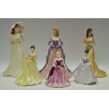 Coalport Figures including age of elegance 'Special Occasion' CP245,