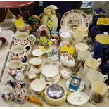 Decorative Ceramics - a Royal Crown Derby Chatsworth Golden Wedding cabinet plate,