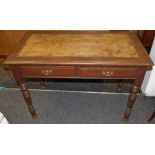 A Regency mahogany desk,