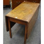 A George III mahogany dropleaf table c1800