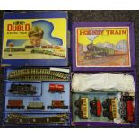 A Hornby Dublo Electric Train set comprising 0-6-2 engine,