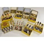 Soldiers - a collection of early to mid 20th century cut/press out hand painted cardboard soldiers,