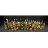 Alcohol Miniatures - Remy Martin, Drambuie, Domecq's Double Century, Hulstkamp, Apitiv,