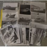 Shipping - an album of warship photographs, British, American and ANZUK ships,