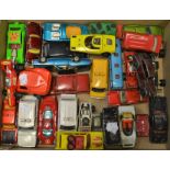 Die Cast Vehicles - cars, Dinky, Corgi, Matchbox, etc, including Buick, Ford Capri, Transit van,