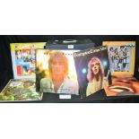 Vinyl Records - LP's including Deep Purple, Mud, Leo Sayer, compilations,