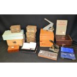 Medical and Printing Equipment - a vintage Boots Home First Aid case,