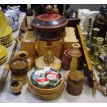 Boxes & Objects - a hand painted Moroccan pot and cover,