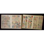 Stamps - Europe albums, 1 x German stockbook, UMM/MM collection, 1 x Spain and Portugal,