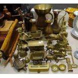 Metalware - various horse drawn carts and wagons,