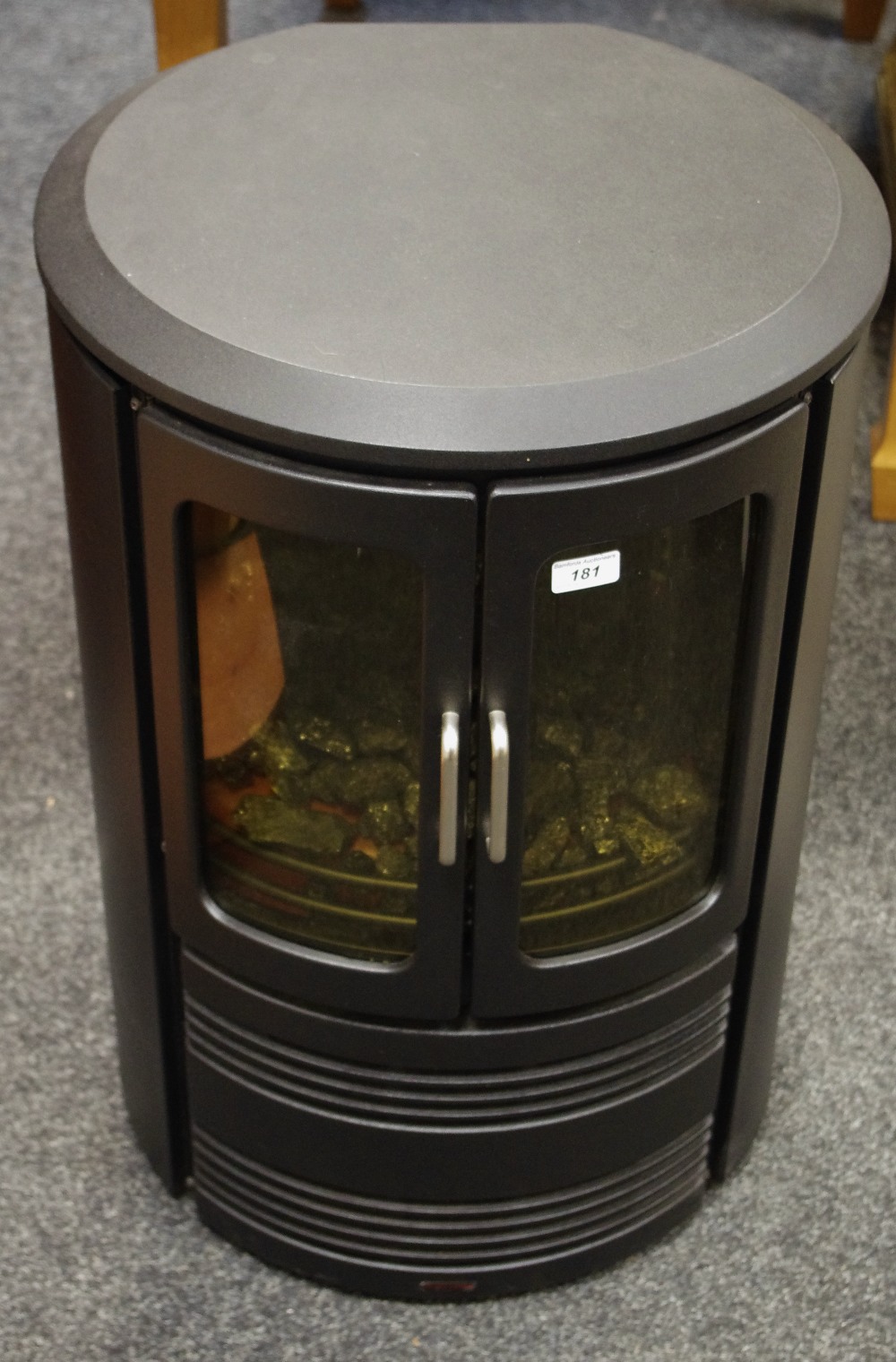 A Dimlex Man20 electric coal effect gas fire