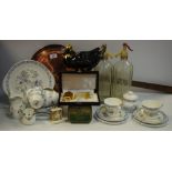 A Royal Doulton Coniston part tea service, comprising teacups, tea plates, milk jug,