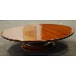 An early Victorian mahogany Lazy Susan