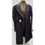 A British Rail woollen overcoat,