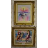 Aveccio Horse Racing signed,