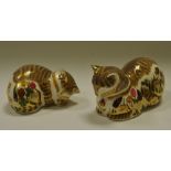 A Royal Crown Derby paperweight,