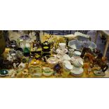 Decorative Ceramics - large Victorian style wash jug and bowl,