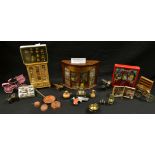Dolls House Accessories - dressed miniature shop window,