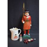 Advertising/Breweriana - a Carlton Ware ceramic bar figure, The Beefeater Yeoman,