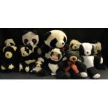 Stuffed Toys - Panda and other bears - a Charlie bears Poppy; others Ganz Cottage Collectable's,