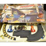 A Matchbox Powertrack Race and Chase slot racing track, boxed,