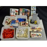 Lego - boxed and loose, including sets 273, Bookcase, others, 606, 651, 682; loose blocks,