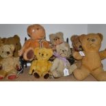 Stuffed Toys - a Russ Fitzsimmons bear; others Berrie, Channel Islands Bear,