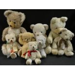 Stuffed Toys - a Hermann original white mohair limited edition bear, 160/300, Dollyland 1990,